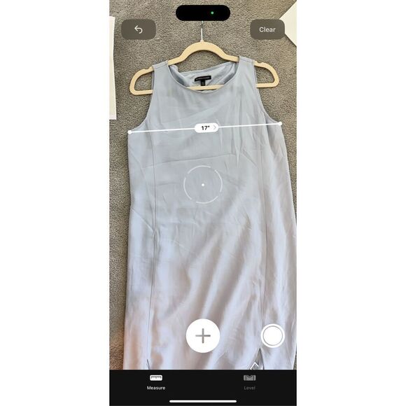 Nearly NEW Eileen Fisher 100% silk crepe maxi dress, XS $398 C40 - Picture 8 of 8